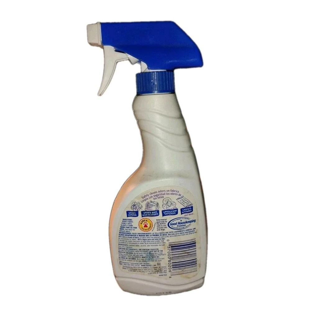 Vtg Febreze Fabric Cleaner Spray‎ Extra Strength  Odor Cleaner prop 1/3 fl 2000